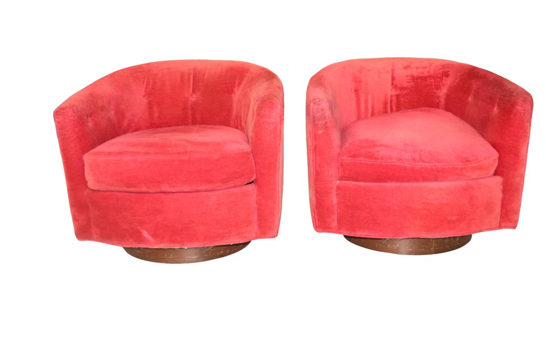 Mid Century Selig of Monroe Swivel Club Chair (1 of 2)