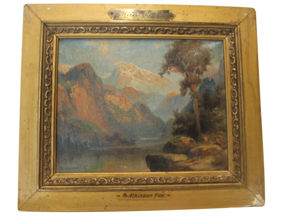 R Atkinson Fox Original Signed Painting (1 of 5)