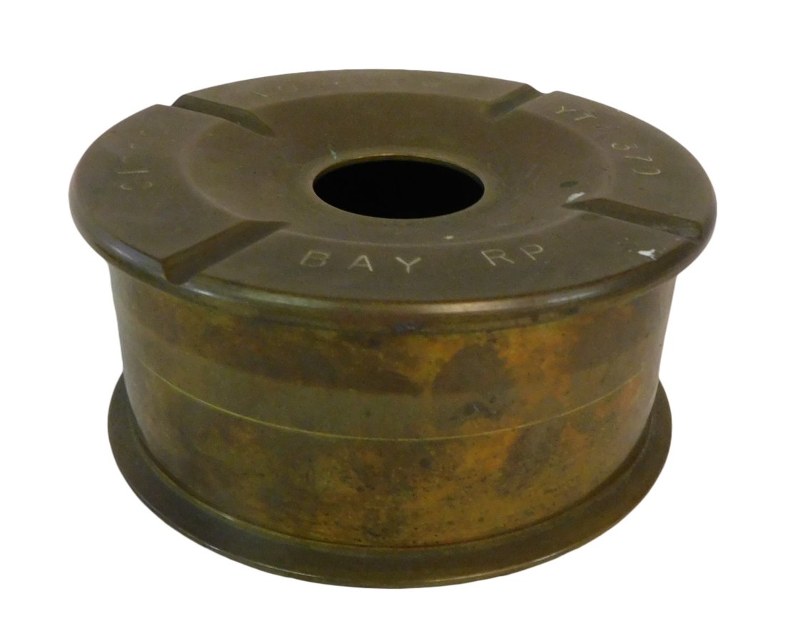 Military Brass Ashtray (1 of 3)