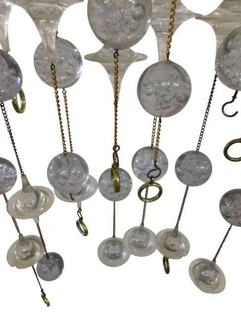 MCM Large Lucite Hanging Room Divider Strands (1 of 4)