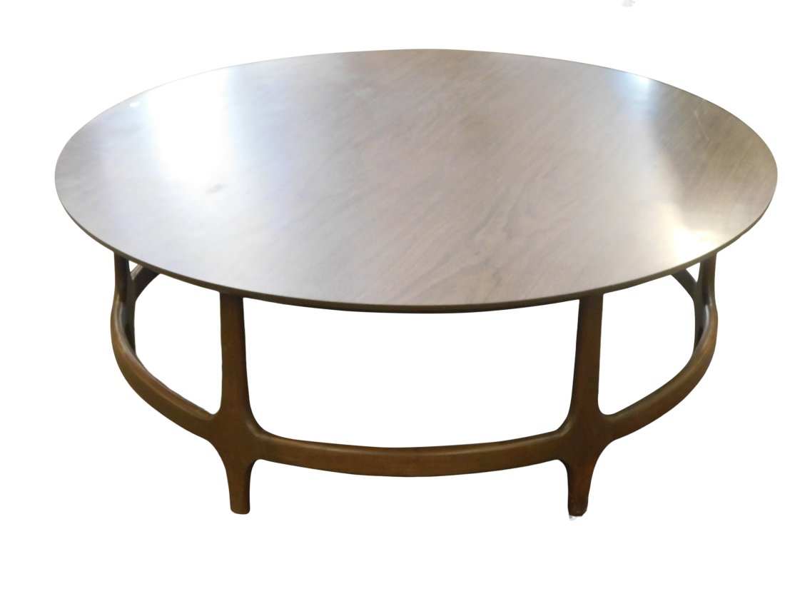 MCM Formica and Walnut Classic Coffee Table (1 of 3)