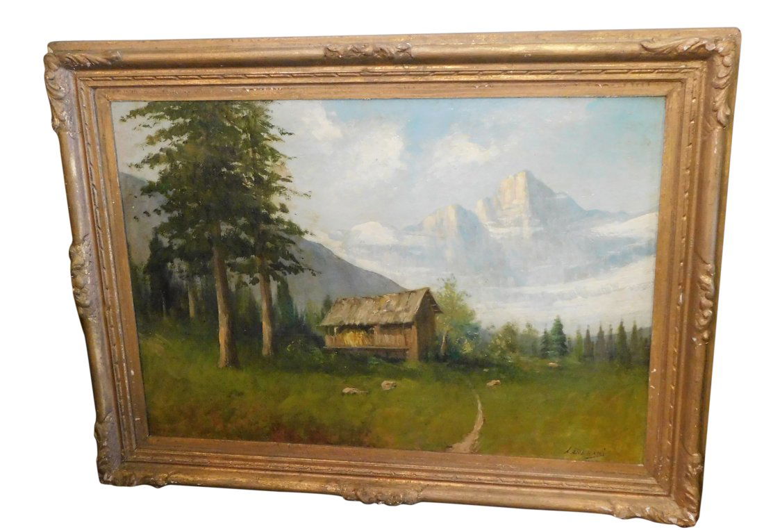 Signed Oil on Board - Luigi Liverani (1 of 3)