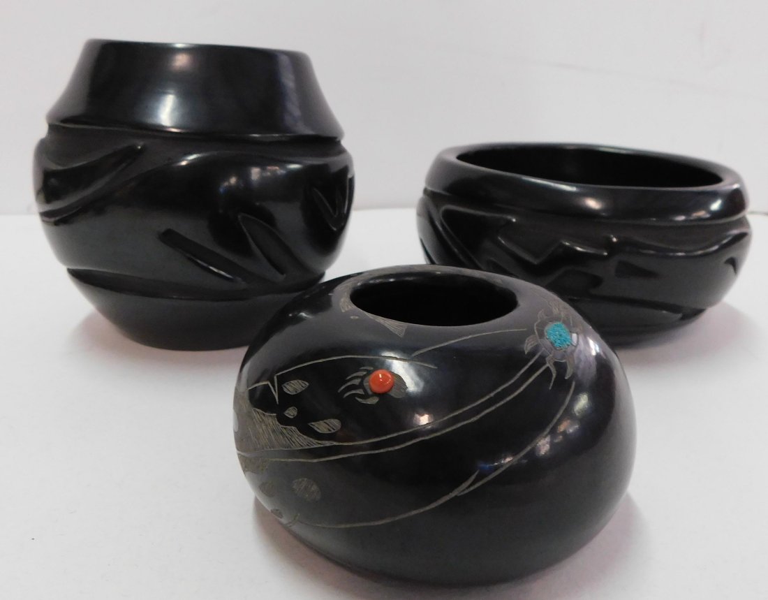 Santa Clara Native American Black Ware Collection (1 of 12)