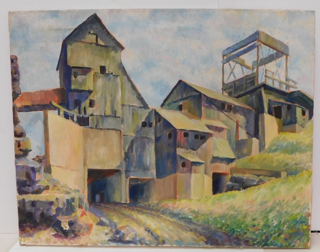 Original Darrell Sweet Oil on Canvas Painting (1 of 3)