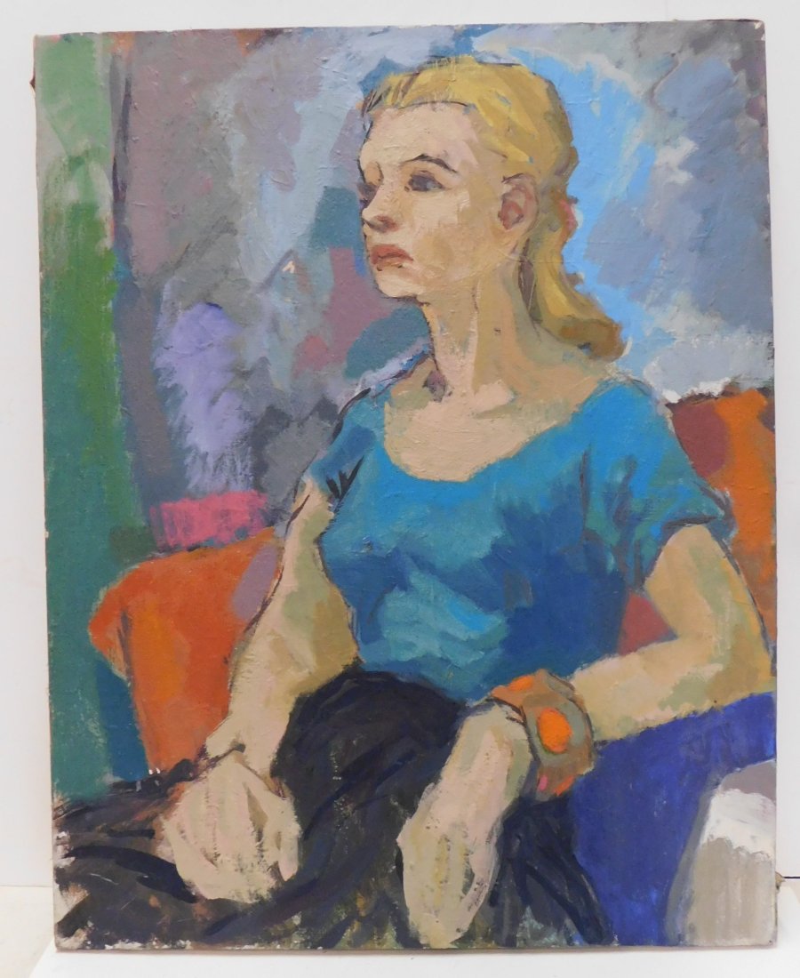 Original Darrell Sweet Oil on Canvas Painting (1 of 3)