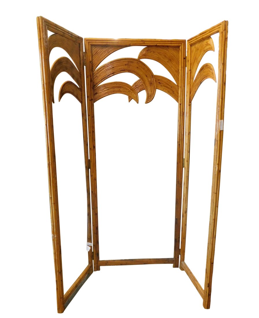 Vivai del Sud Three Panel Screen Palm Tree Motif (1 of 6)