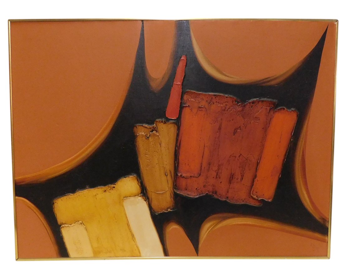 Riggs Signed Original Abstract Painting (1 of 4)