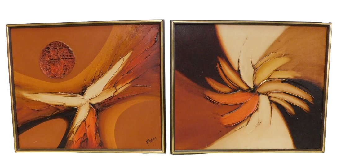 MCM Riggs Signed Abstract Original Art (1 of 5)