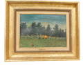 Charles Scott Signed Original Landscape painting.