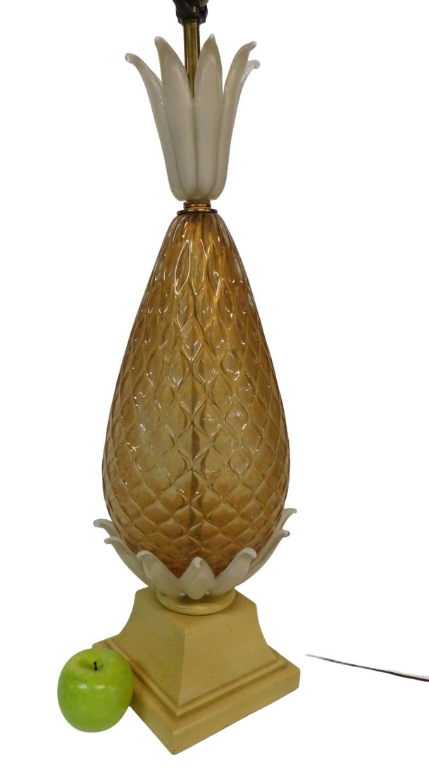 Murano Glass Pineapple Lamp (1 of 4)
