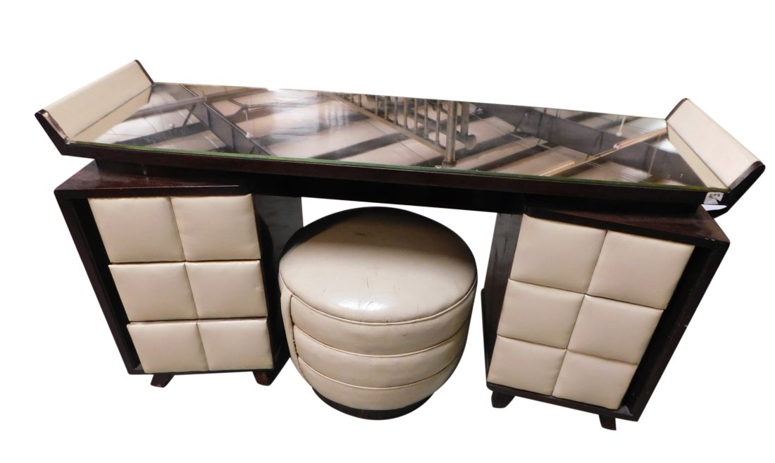 Gilbert Rohde for Herman Miller Vanity & Pouf (1 of 7)