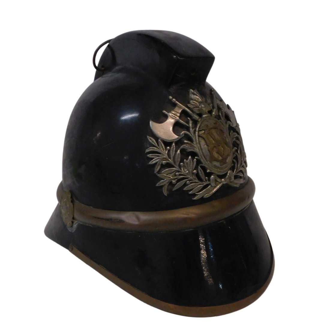 Vintage British Firemen's Helmet (1 of 5)