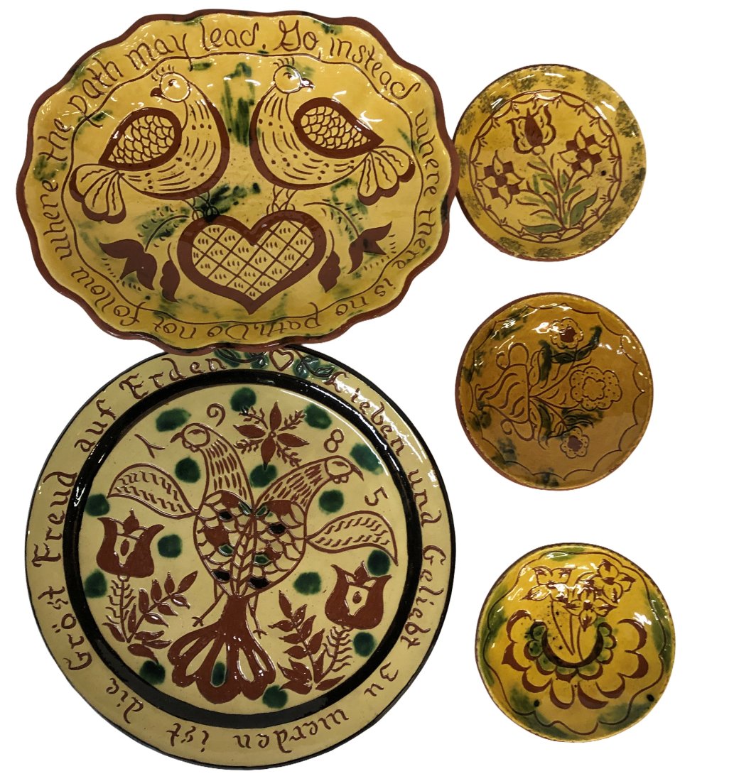 Breininger Red Ware Collection 5 pieces (1 of 7)