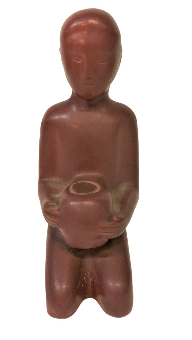 Sequoyah School Signed Statue 1940's (1 of 5)