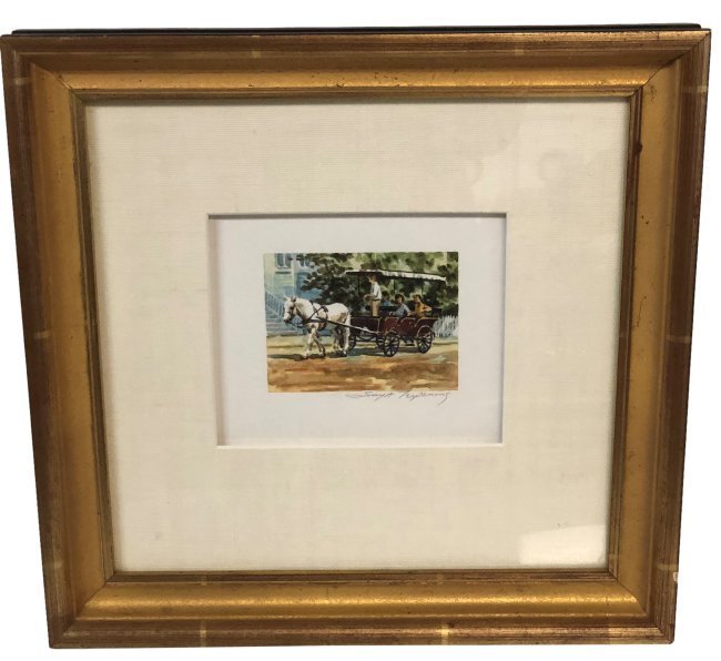 Original Sonja Terpening Signed Water color Painting (1 of 5)