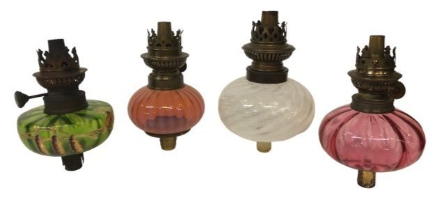 Vintage Art Glass Lamp Font Collection (1 of 6)