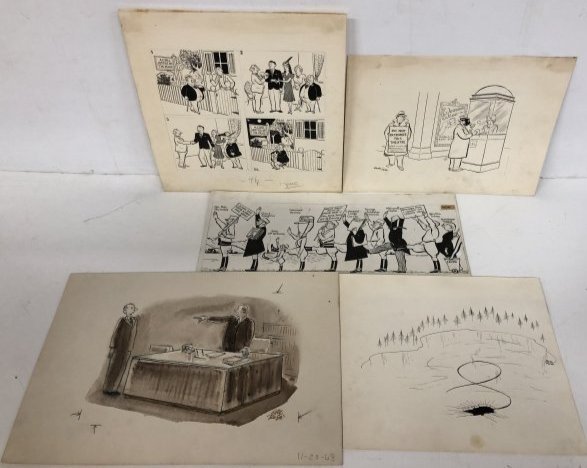 Carl Rose Original Illustrations (1 of 8)