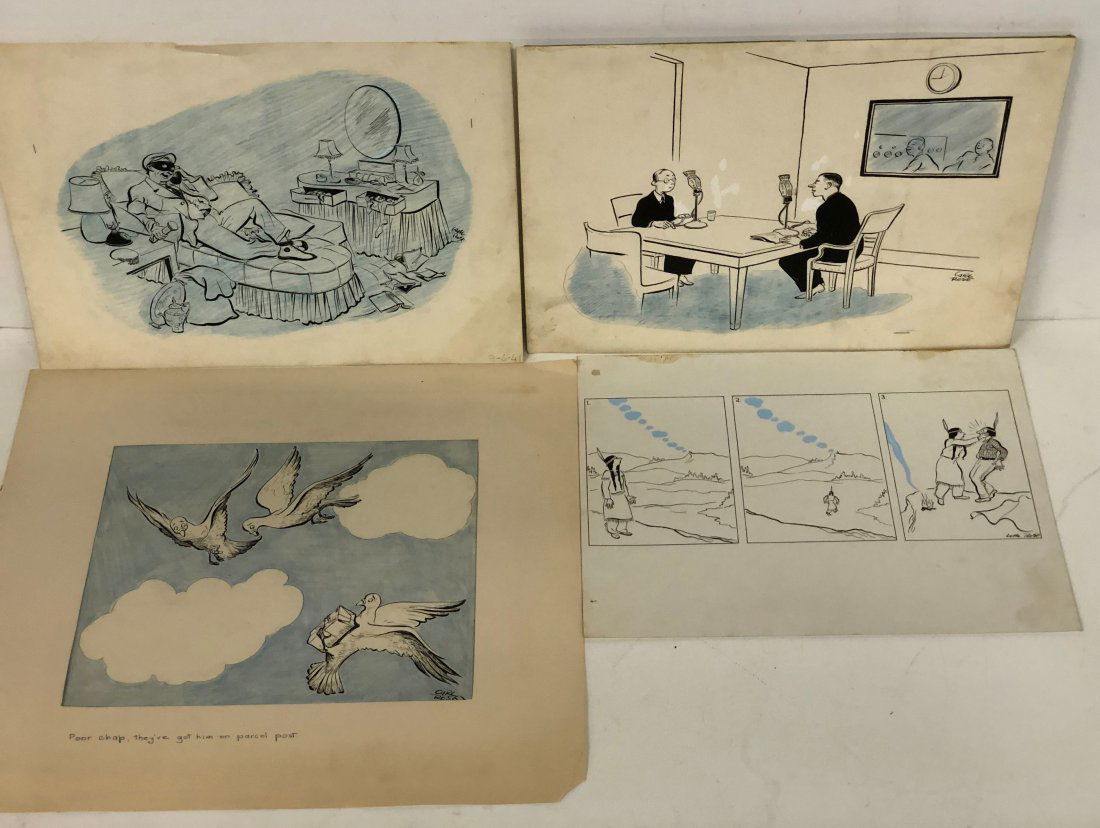 Carl Rose Original Illustrations (1 of 4)