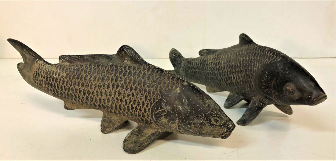 Japanese Koi Fish Sculpture with Original Box (1 of 4)