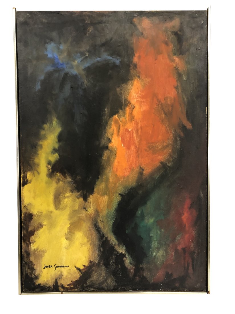 MCM Abstract Painting Jose Guerrero (1 of 4)
