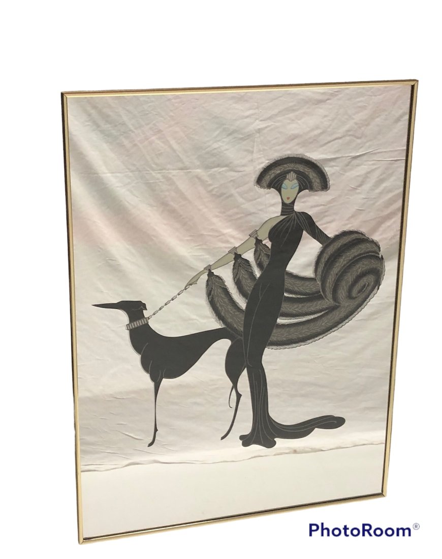 Art Deco Erte Mirror (1 of 4)