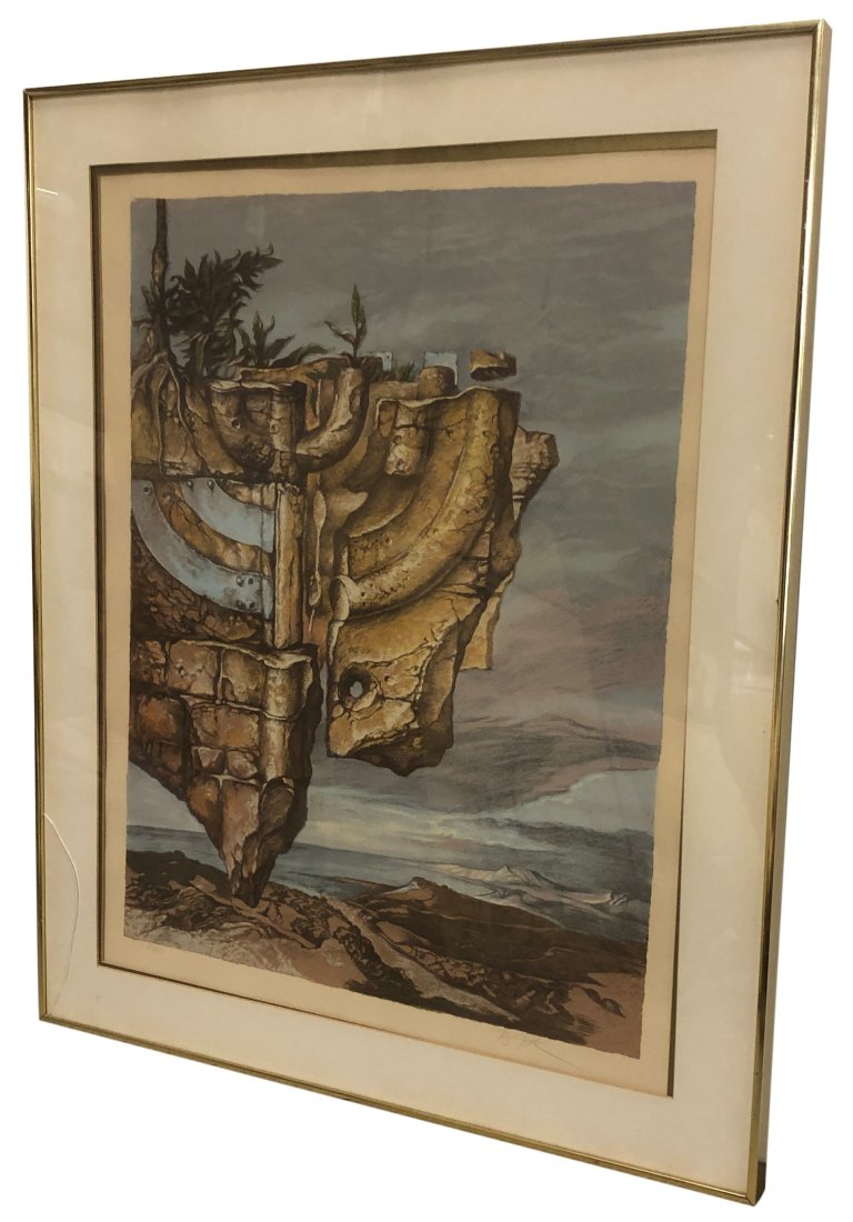 Samuel BAK Pencil Signed Lithograph: Samuel BAK pencil signed & Numbered Lithograph. Born 1933 - Vilnius, Poland Known for: Surreal figure, still life and landscape painting. Pencil signed and numbered # 117/120. All photo's are consider