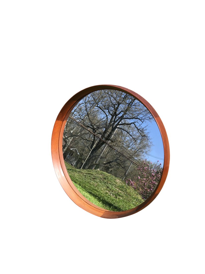 MCM Round Mirror (1 of 5)