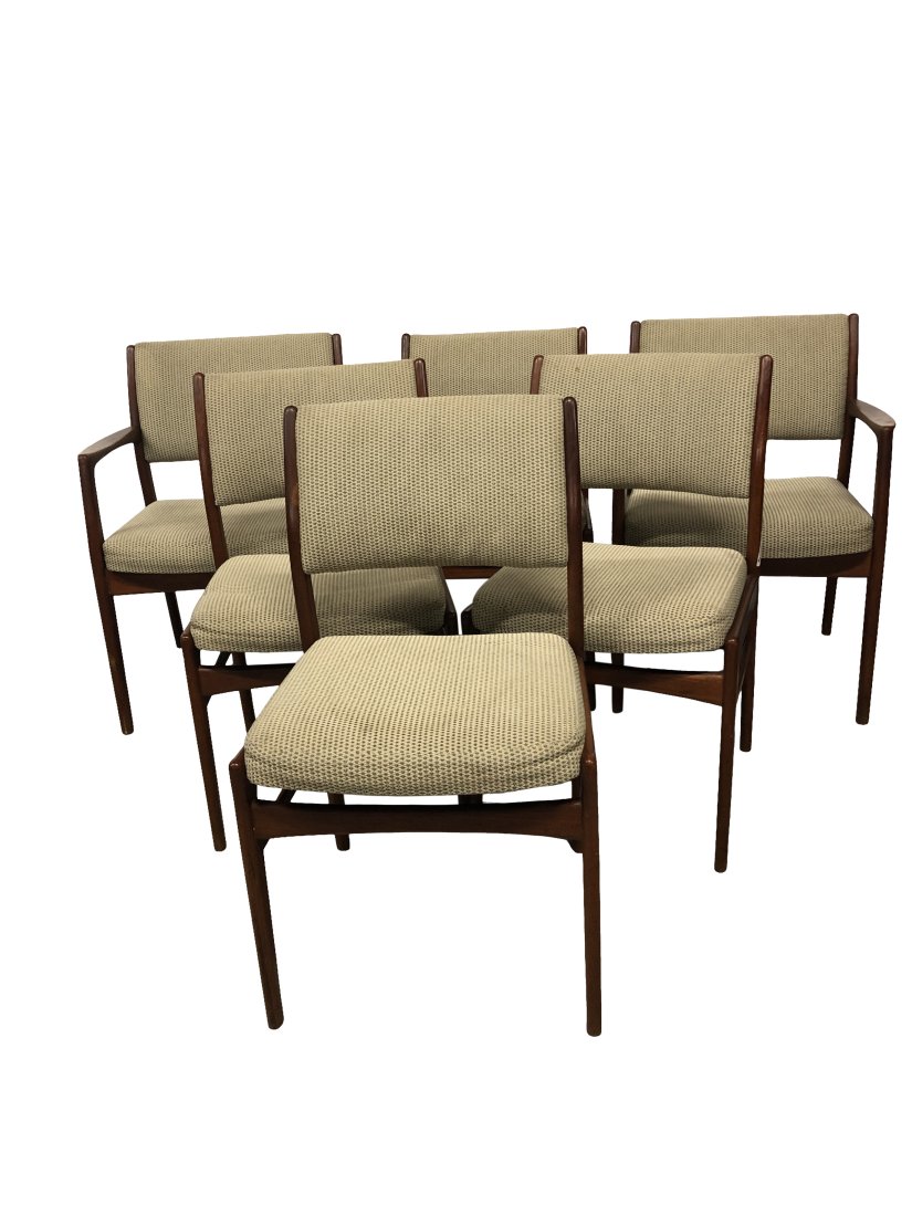 MCM Dining Chairs Set 6 (1 of 6)