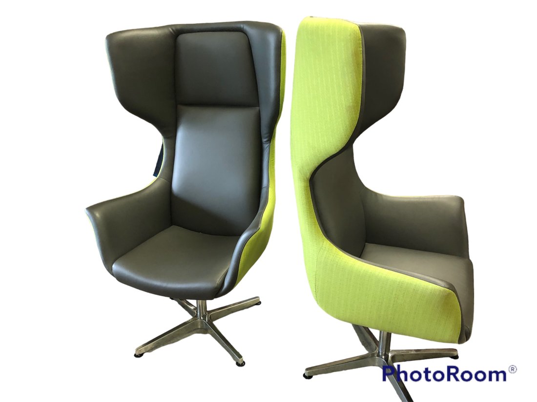 Modern LaCasse  Lounge Chair Pair (1 of 5)