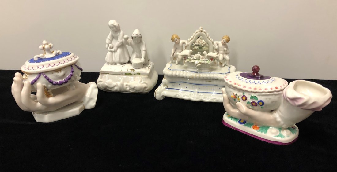 Antigue Fairing's Collection Trinket Boxes (1 of 10)