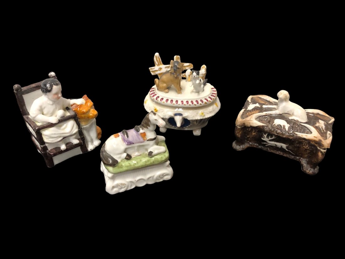 Antigue Fairing's Collection Trinket Boxes (1 of 9)