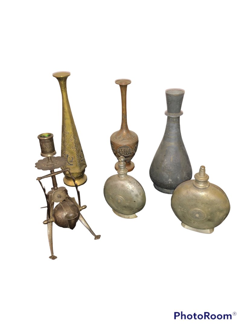 Collection 6 Persians Vessels and Vases, Ink well (1 of 1)