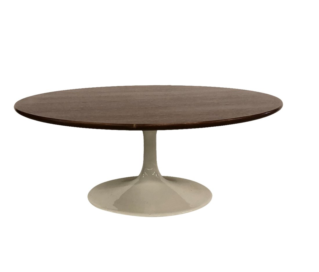 Ero Saarinen Style Wood Top Coffee table (1 of 5)