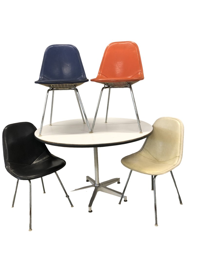 Vintage Herman Miller Table and Chairs (1 of 11)