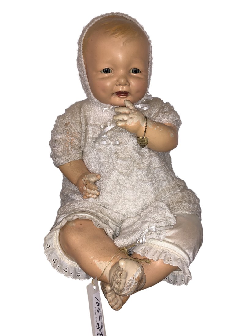 Effanbee Bubbles Compo Baby Doll (1 of 6)