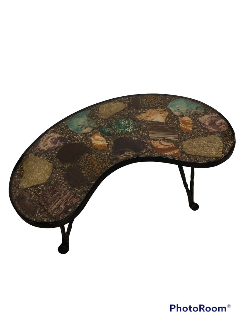 Artisan Kidney Shaped Coffee table (1 of 3)