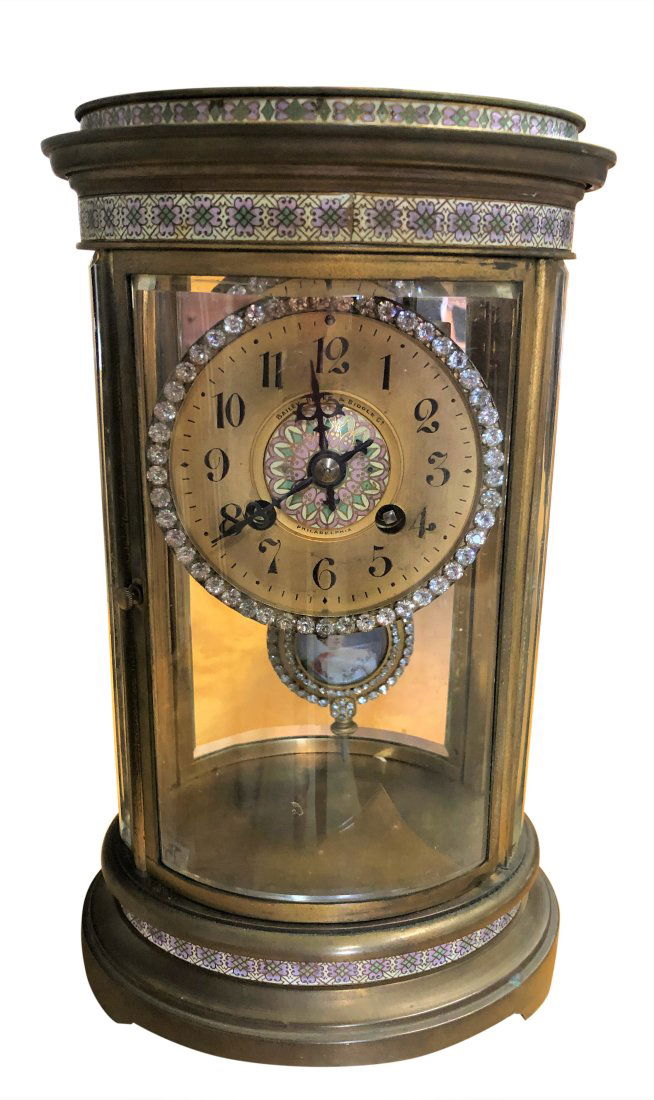 Oval Mantel Clock Bailey Banks & Biddle (1 of 6)
