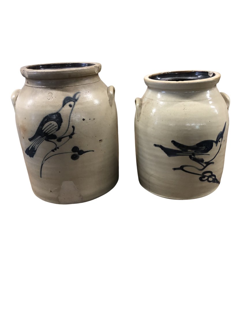 Collection 2 19th Century Salt Glazed stoneware (1 of 1)