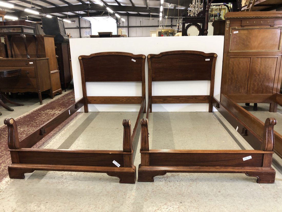 Antique Twin Beds-Pair (1 of 3)
