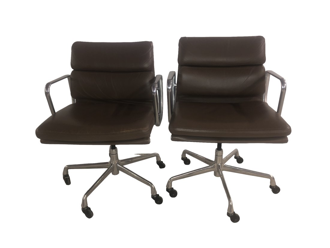 Charles & Ray  Eames  Soft Pad Chairs Pair (1 of 11)