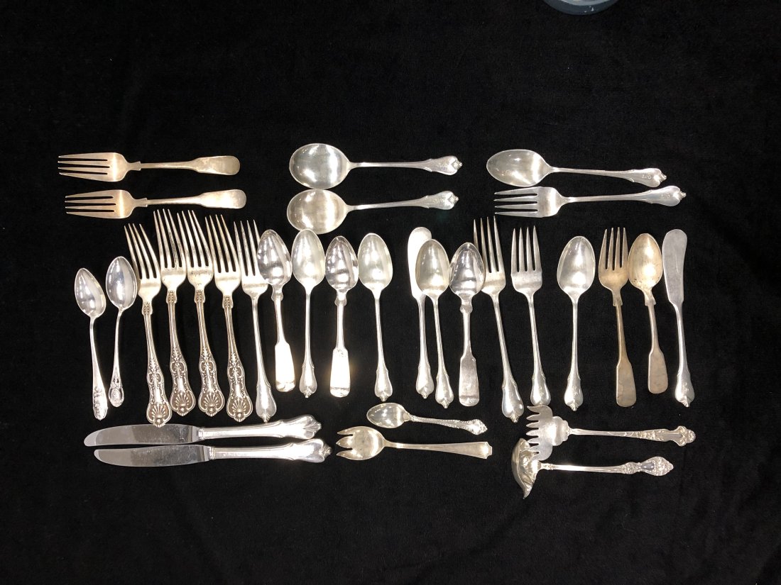 Assorted Collection of Sterling Silver Flatware (1 of 7)