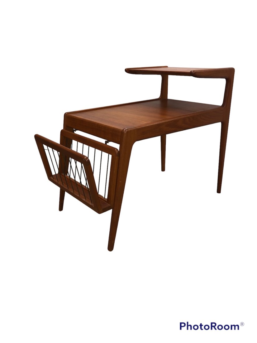 Danish Modern Teak  Side Table, Kurt Ostervig (1 of 7)