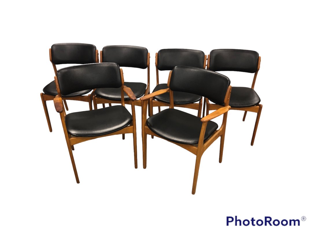 Danish Teak  Erik Buch Dining Chairs (1 of 6)