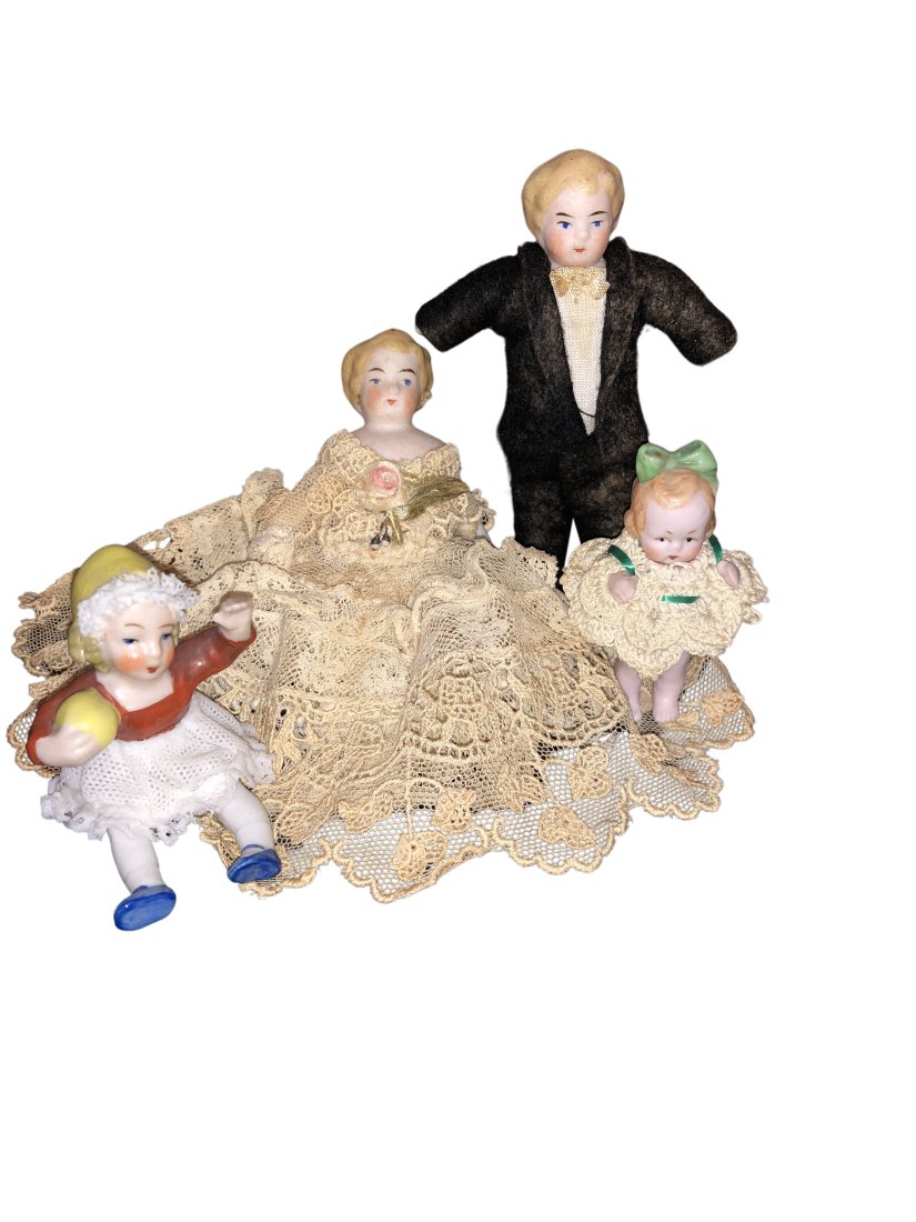 Miniature Antique Bride & Groom (1 of 6)