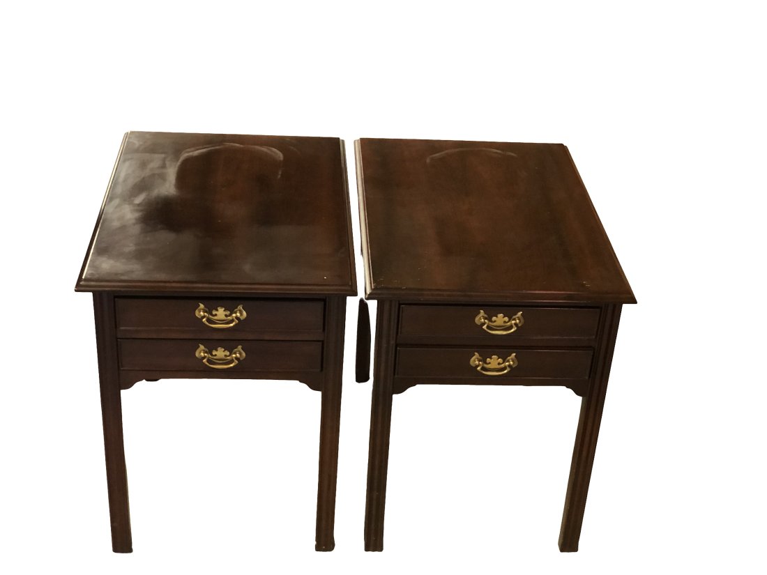 Stickley end Tables Pair (1 of 4)