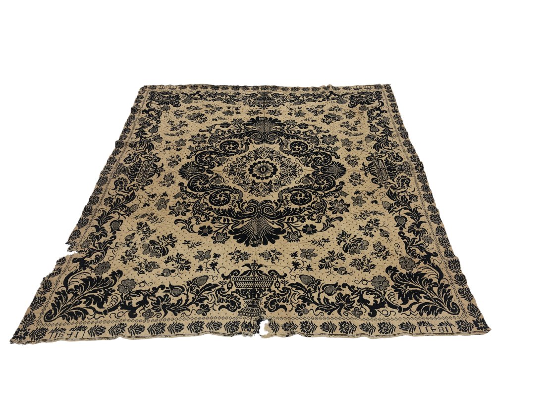 Antique Coverlet dated 1841 (1 of 11)
