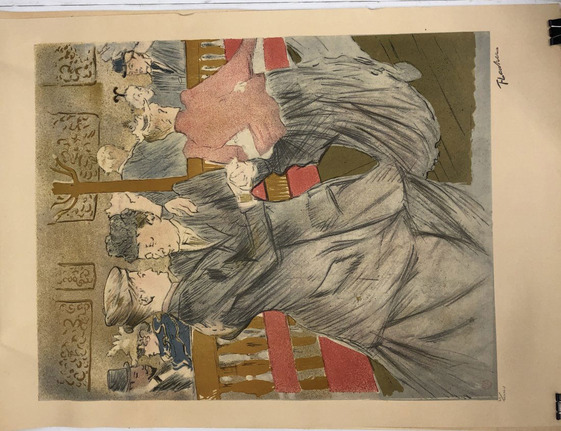 Toulouse Lautrec Flanders Lithograph (1 of 5)