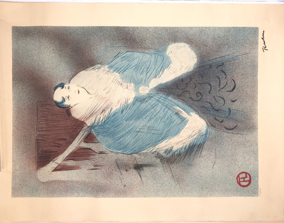 Toulouse Lautrec Flanders Lithograph (1 of 3)