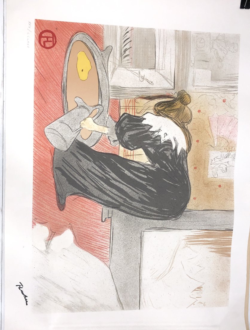 Toulouse  Lautrec Flanders Lithograph (1 of 4)