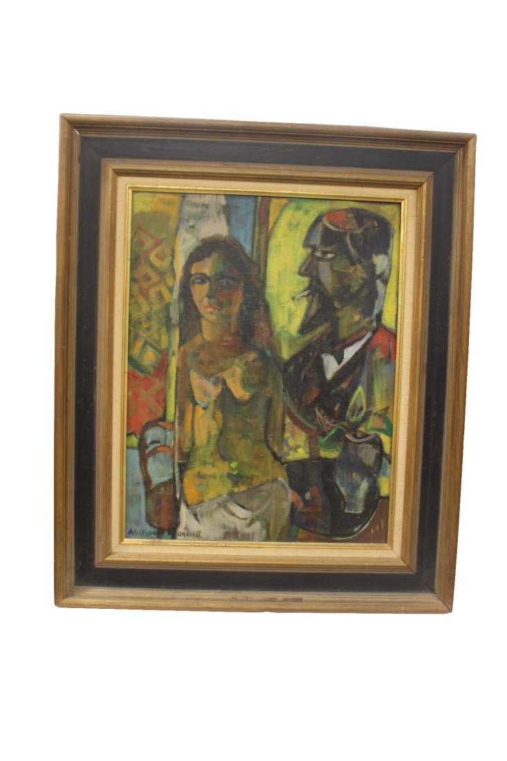 William Barnett Oil Painting titled "The Image" (1 of 5)